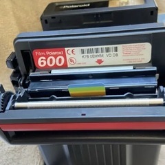 昭和レトロ アナログ画像 動作確認済み 希少 Polaroid 636 Instant Talkポラロイド ポラトーク 箱無し 取説有り POLATALKの画像