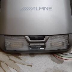 画像 ALPINEライト付きフリップダウンモニター