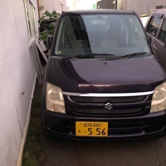 ワゴンR黒　車検あり　12000円の月額リースも可能