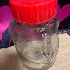 果実瓶　梅酒作りの画像