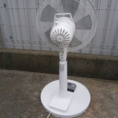 ■扇風機■配達可■シィーネット 30cm リビング扇（5枚羽根）CORF14 ホワイト 2018年製の画像