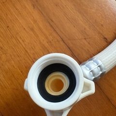 洗濯機　給水ホース　ワンタッチ式の画像