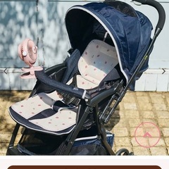 【新品未使用】西松屋 ひんやりシート いちご柄 🍓の画像