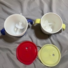 リッチェル コップでマグ ストロー練習の画像