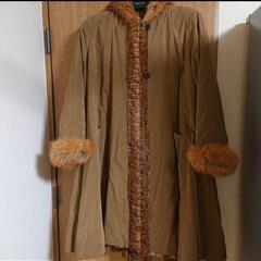 リバーシブルリアルファーコートの画像