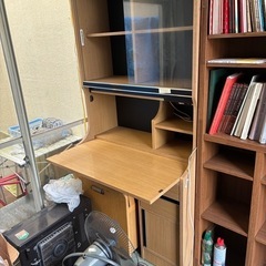 学習机　本棚　の画像