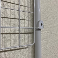 【決まりました】ワイヤーネットの壁収納の画像
