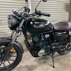 ホンダ　GB350 ローン可能　タイヤ前後新品　車検令和8年8月まで　極上車体 実動　ABS付き　の画像