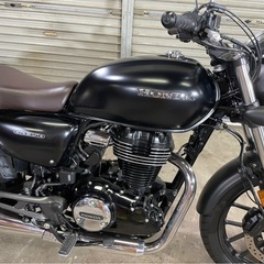 ホンダ　GB350 ローン可能　タイヤ前後新品　車検令和8年8月まで　極上車体 実動　ABS付き　の画像