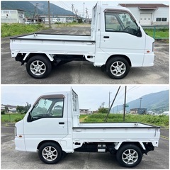 ◎ H21年EBD-TT2 ◎サンバートラック4WD◎5速マニュアル ◎エアコンパワステ付き◎車検9年06月◎走行距離93000キロの画像