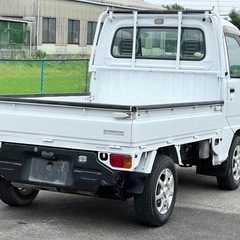 ◎ H21年EBD-TT2 ◎サンバートラック4WD◎5速マニュアル ◎エアコンパワステ付き◎車検9年06月◎走行距離93000キロの画像