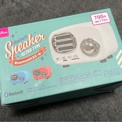 Bluetoothオーディオスピーカー 白の画像