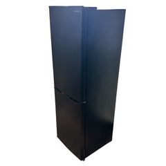 アイリスオーヤマ ノンフロン冷凍冷蔵庫 IRSE-16A-B ブラック 冷蔵庫 162L 2024年製の画像