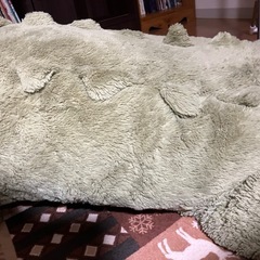 人間大のぬいぐるみの画像