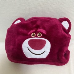 海外購入品　ディズニー　トイストーリー ロッツォ ROSSO フード付きブランケットの画像