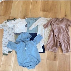 １３着　70サイズ　長袖ロンパース80ズボン７着セット　ラルフローレンの画像