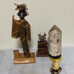 民芸品たちの画像