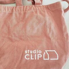 studio CLIP　ツーウェイバッグ　帆布ピンクの画像