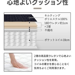 ベッドマットレスの画像