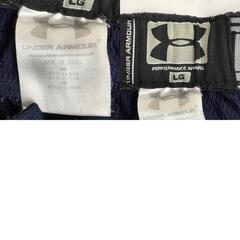 UNDER ARMOUR【アンダーアーマー】 ショート/ハーフパンツ 【メンズL/股下36cm/紺/navy】ハーパン/ジャージ/ズボン/ボトムス/Pants/Trouser◆BJ026-bの画像