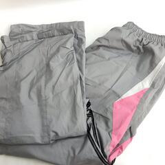 美品★Mizuno【ミズノ】 シャカジャージパンツ/レディース【size:L/股下75cm/グレー/gray】ズボン/ボトムス/Pants/Trouser◆BJ026-fの画像