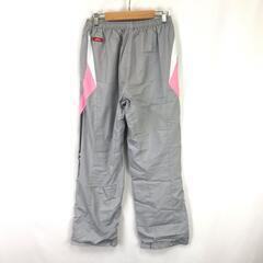 美品★Mizuno【ミズノ】 シャカジャージパンツ/レディース【size:L/股下75cm/グレー/gray】ズボン/ボトムス/Pants/Trouser◆BJ026-fの画像