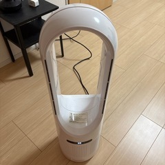 【美品】羽なしタワーファン 扇風機／サーキュレーター（冷暖タイプ...