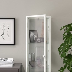 新品未開封　IKEA コレクションケース ホワイト 151cm BLALIDEN ブローリーデンの画像