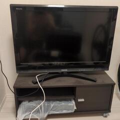 テレビ、テレビラック、