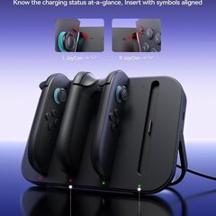 Switch 2 用 ジョイコン充電ドック 4台同時充電対応の画像