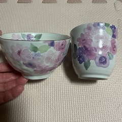 【美品】お茶碗&湯呑みセット