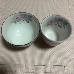 【美品】お茶碗&湯呑みセットの画像