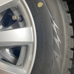 冬タイヤ　165/65R13 4本セット　BRIDGESTONEの画像