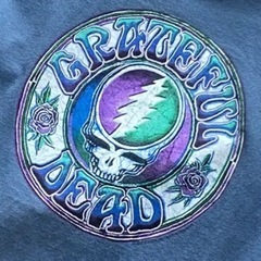 Pushead パスヘッドデザイン ビッグサイズ 希少サイズ XL グレートフルデッド ©️あり  バンドtee
の画像