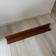 無印　壁に付けられる家具棚　