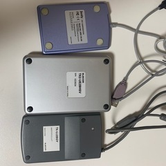 テンキー3つセット。連結してクイズの早押しボタンの様にも使えます。の画像