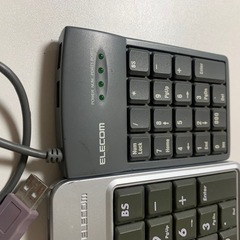 テンキー3つセット。連結してクイズの早押しボタンの様にも使えます。の画像