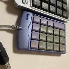 テンキー3つセット。連結してクイズの早押しボタンの様にも使えます。の画像
