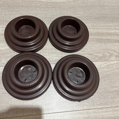 アップライトピアノ用　インシュレーター　イトマサ　正規品　茶色×4個の画像