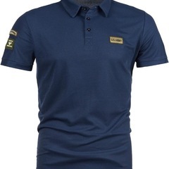 U.S. ARMY ネイビー ポロシャツの画像