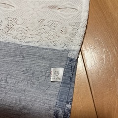 未使用カフェカーテン、160×46cmの画像
