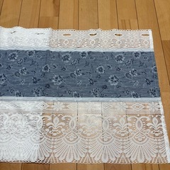 未使用カフェカーテン、160×46cm