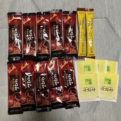 韓国茶　伝統茶　サンファ茶　菊花茶　コーヒー