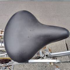 【中古】丸石サイクル　軽快車　FormatioN　シルバー　６段変速　27型の画像