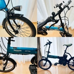 Panasonic 電動アシスト自転車 BE-ELW073 ターコイズ×ブラック（引き取り／近隣お届けOK）の画像