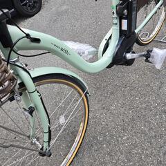 電動自転車 未使用 ミントグリーンの画像