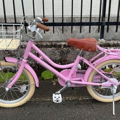 ＜超美品車＞SCALARE  STYLE・16インチ自転車・キッズ自転車 ピンクの画像