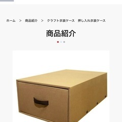 新品未使用　収納ケース　2点　お譲りします。の画像