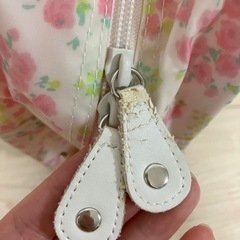 【最終値下げ‼️】マザーガーデン　花柄手提げバッグ　ショルダーバッグの画像