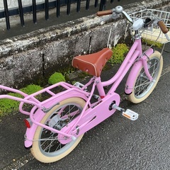 ＜超美品車＞SCALARE  STYLE・16インチ自転車・キッズ自転車 ピンクの画像